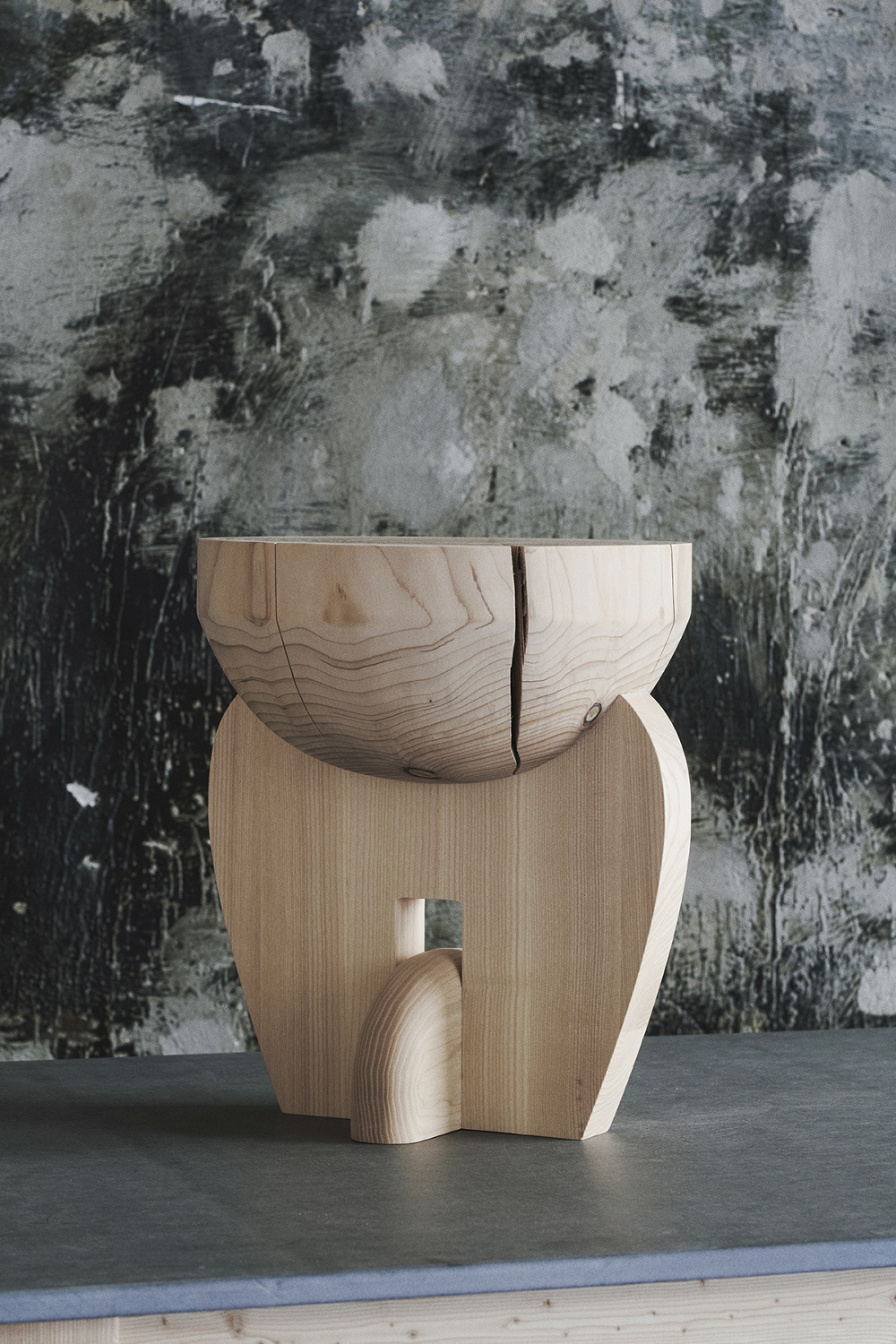 Wood Shelves & Pedestals by Anne Brandhoej 2