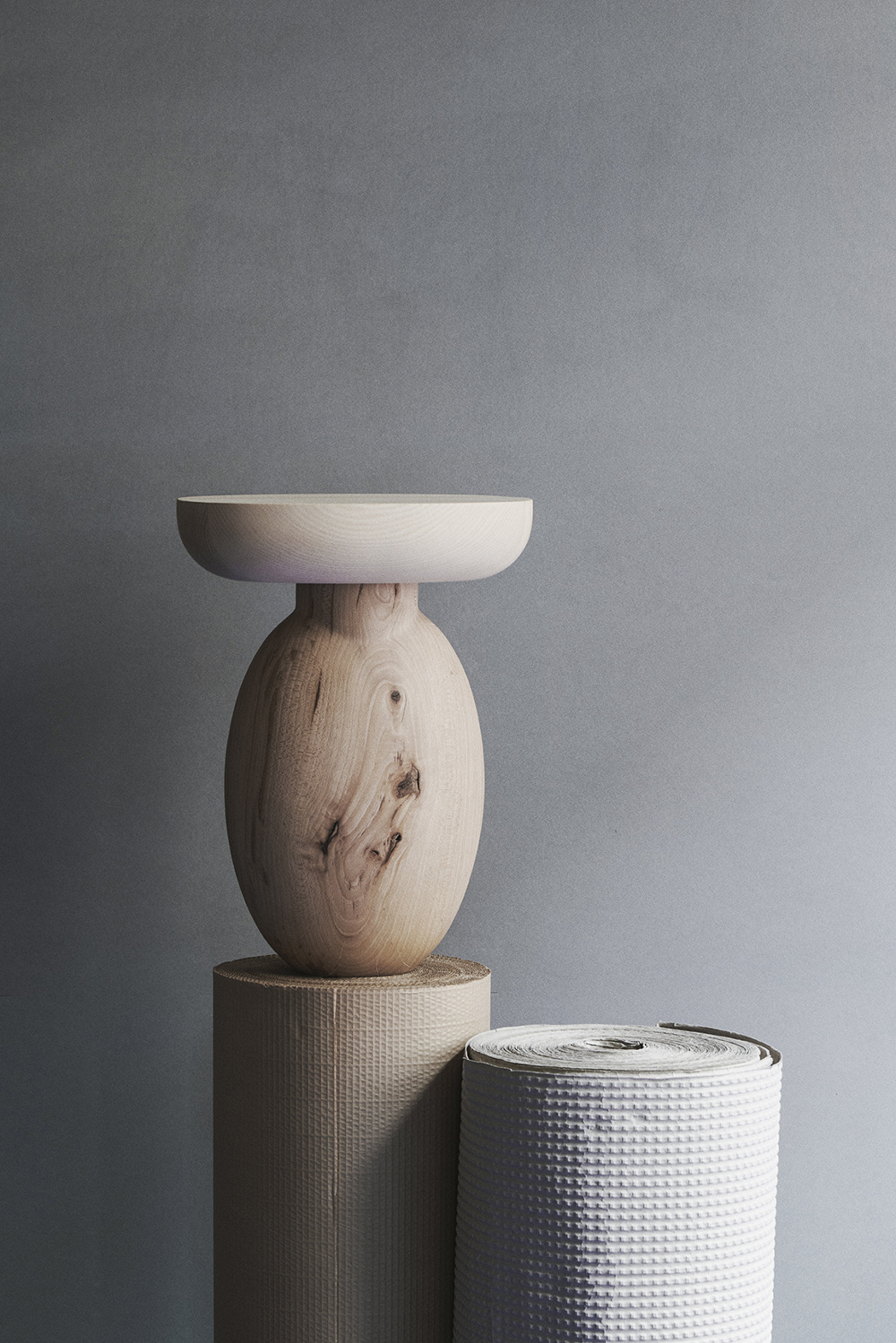 Wood Shelves & Pedestals by Anne Brandhoej 6