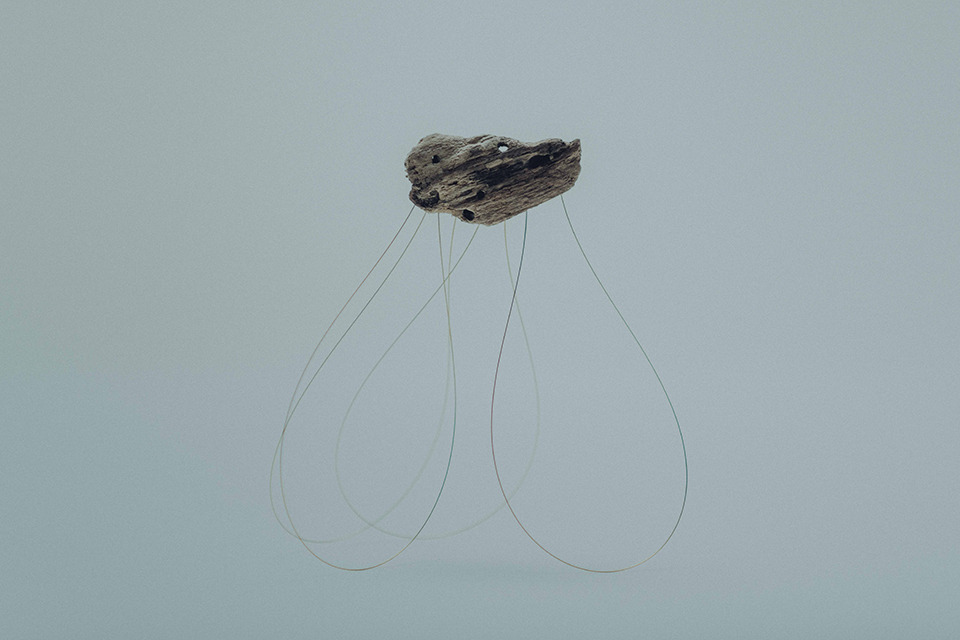 Suspended Wire Sculpture by Studio Note 11