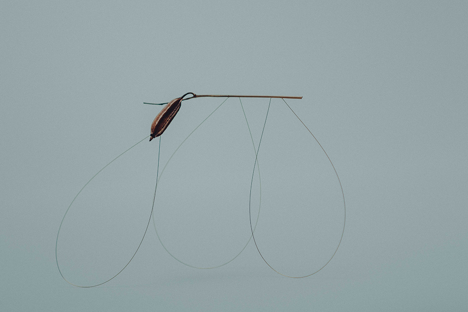 Suspended Wire Sculpture by Studio Note 13