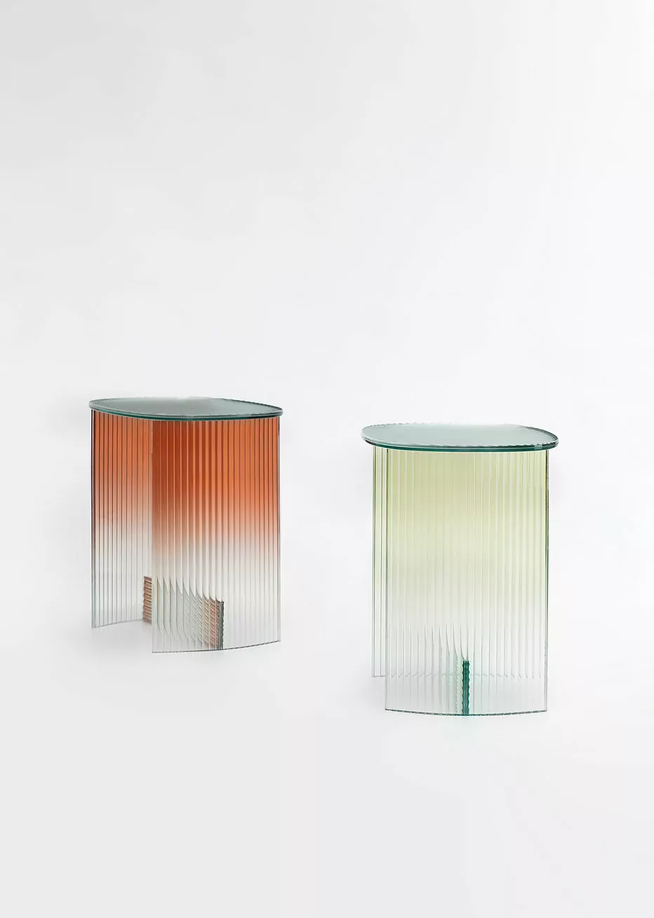 Fluted Glass Table by Thinkk Studio 3
