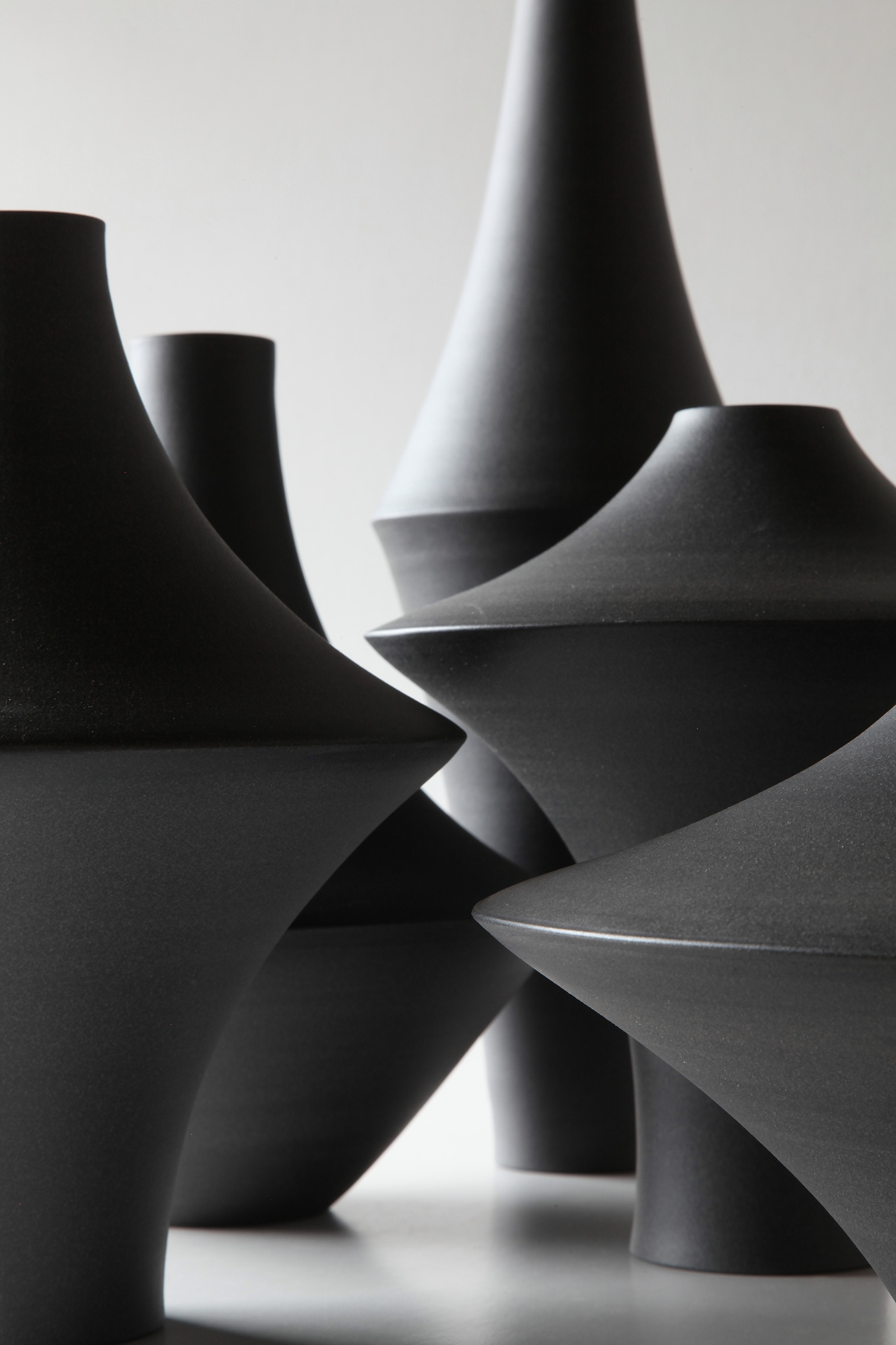 Grey Minimalist Vases by Nozomi Fujii 2