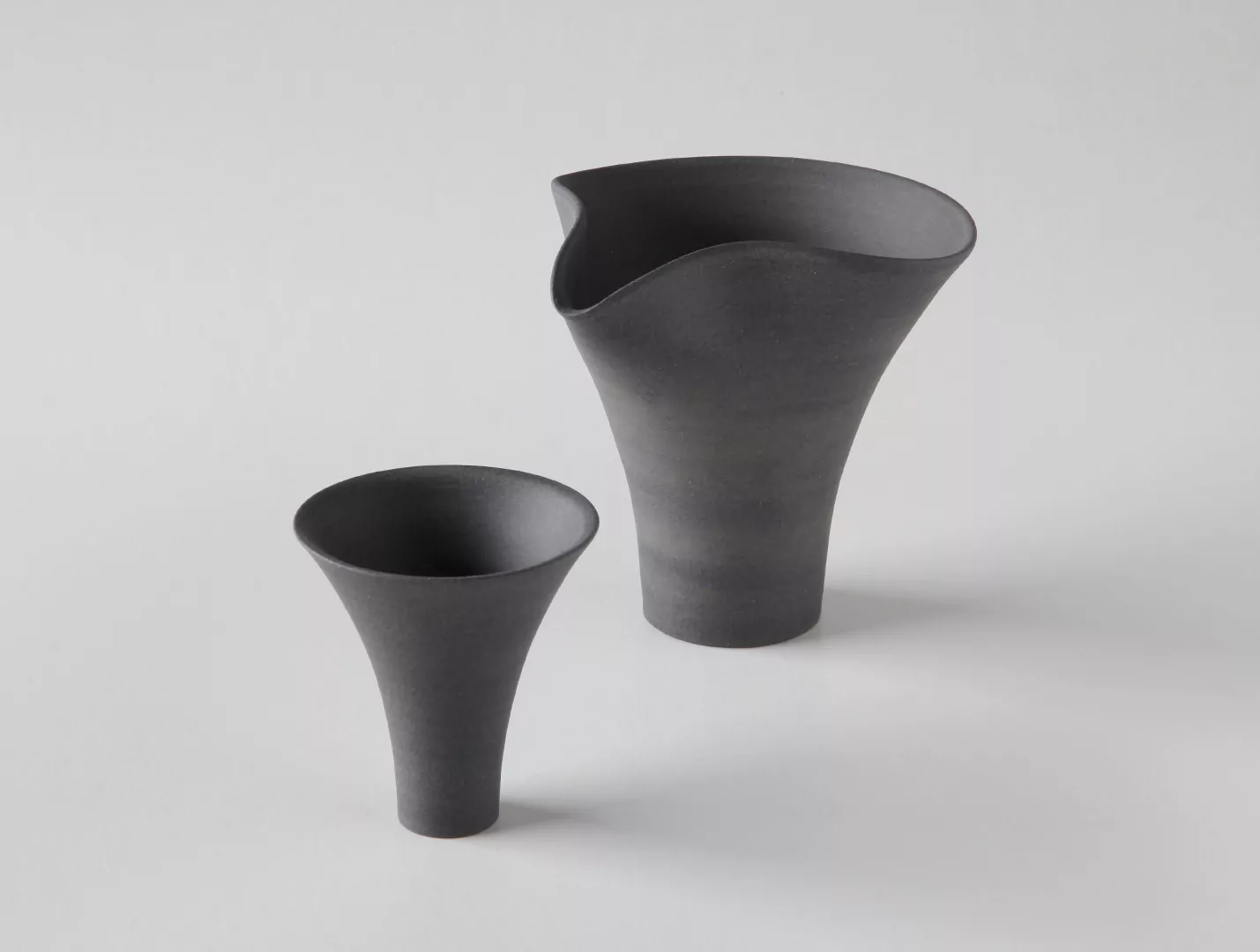 Grey Minimalist Vases by Nozomi Fujii 4