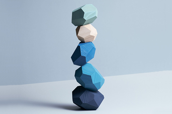 Wooden Stacking Blocks by A4 Design 6