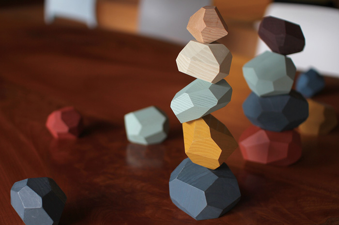 Wooden Stacking Blocks by A4 Design 8